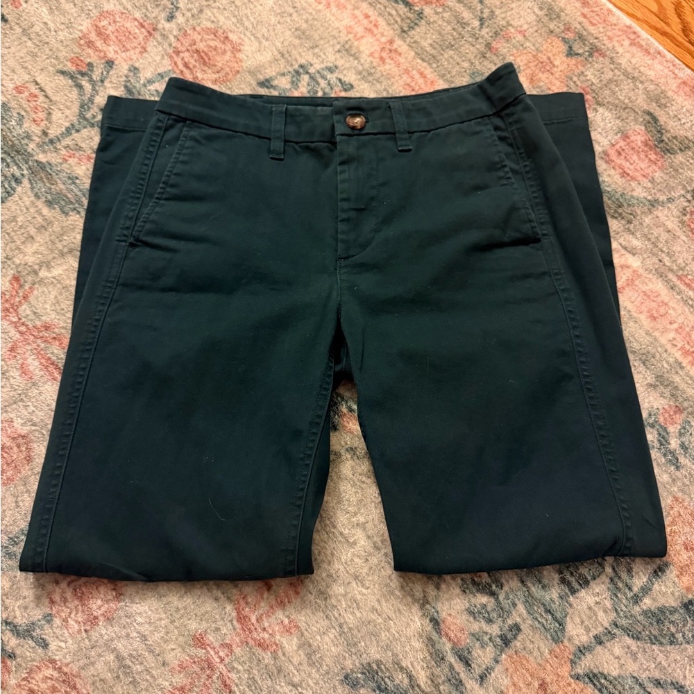 J. Crew Women’s Deep Green Chinos